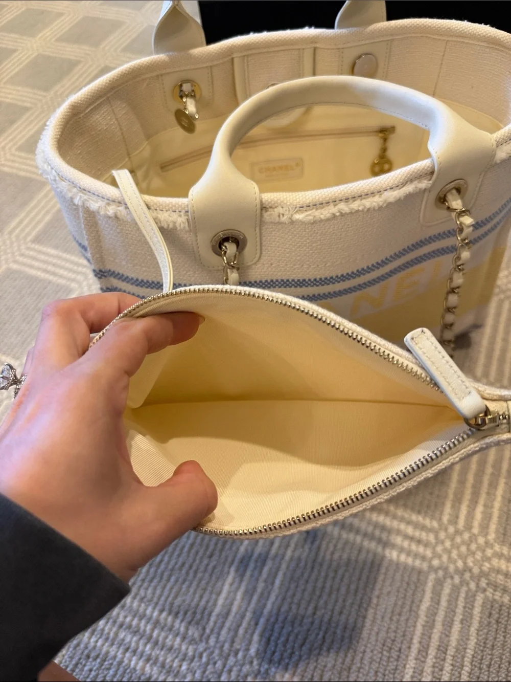 Chanel 25C Large Shopping Tote